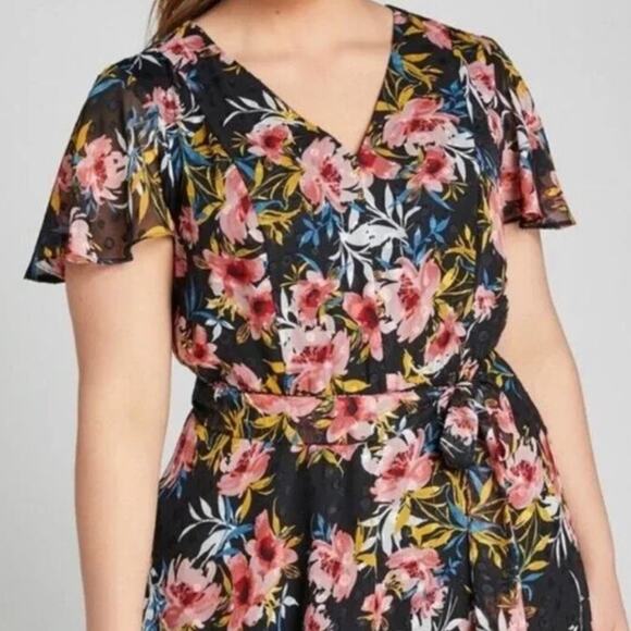 Lane Bryant 18 Maxi Dress Fall Plus Size Long Dress Homecoming Party Dress Boho - Picture 4 of 17